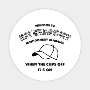 Alabama Riverfront ball, the caps off Magnet